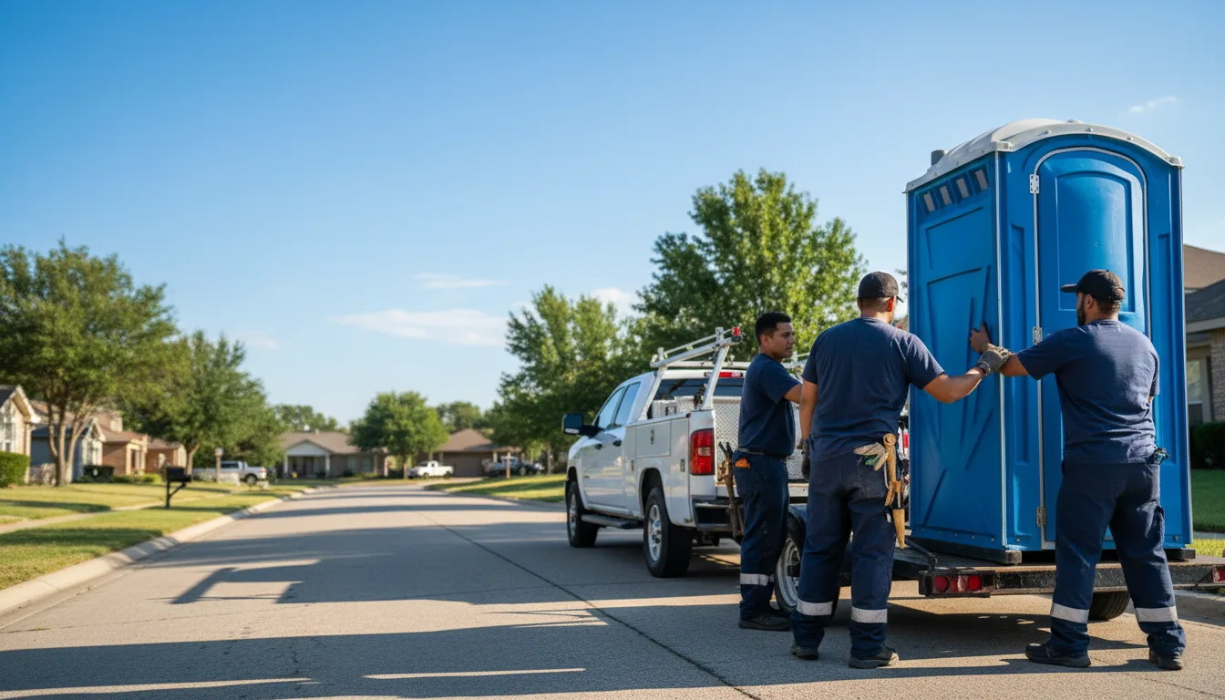 Portable Toilet Rental in Bivins, TX near me